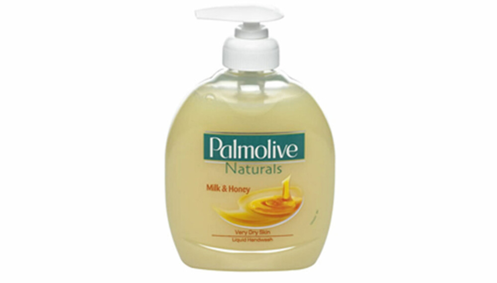 HÅNDSÅPE: Palmolive Nourishing Milk & Honey