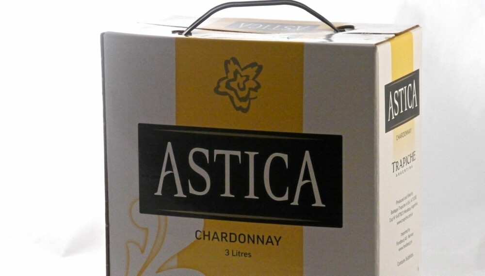 TEST AV HVITVIN: Astica Chardonnay.