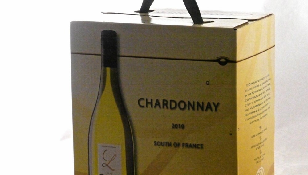 TEST AV HVITVIN: Chardonnay L 2010.