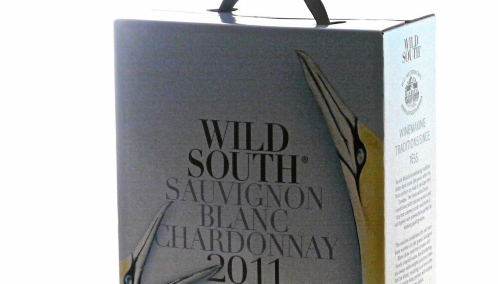 TEST AV HVITVIN: Wild South Sauvignon Blanc Chardonnay 2010.