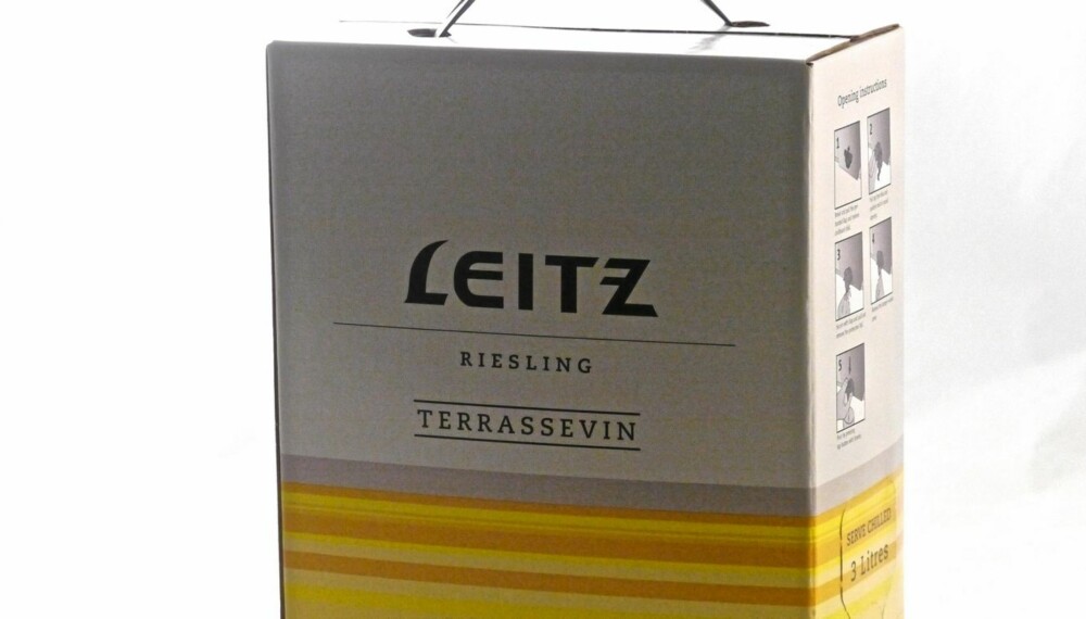 TEST AV HVITVIN: Leitz Riesling Terrassevin 2009.