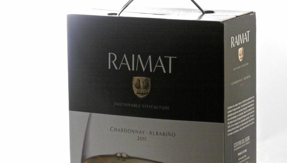 TEST AV HVITVIN: Raimat Chardonnay Albarino 2011.