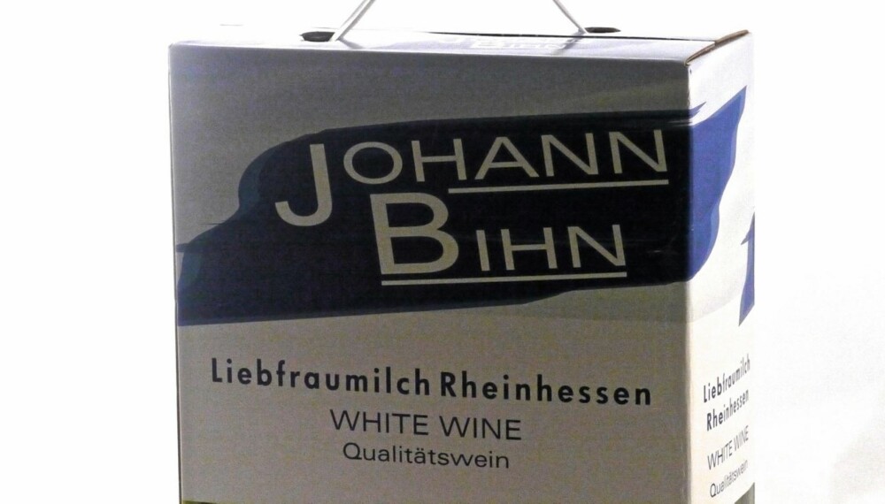 TEST AV HVITVIN: Bihn Liebfraumilch.