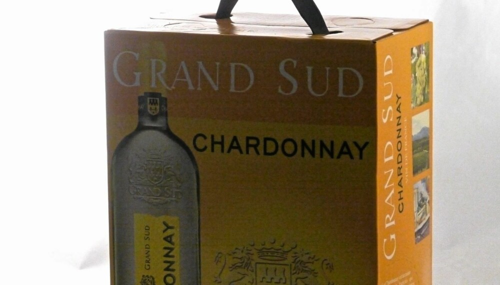 TEST AV HVITVIN. Grand Sud Chardonnay.