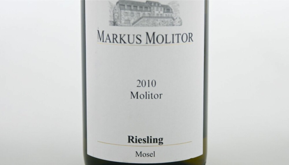 TEST AV RIESLING: Markus Molitor Riesling Trocken 2010 kom på delt andreplass.