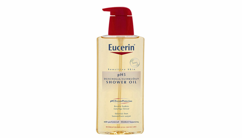 DUSJSÅPE: Eucerin pH5 Shower Oil