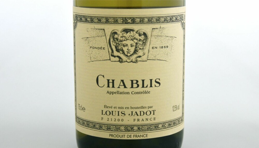 TEST AV CHABLIS: Louis Jadot Chablis 2010 kom på delt tredjeplass.