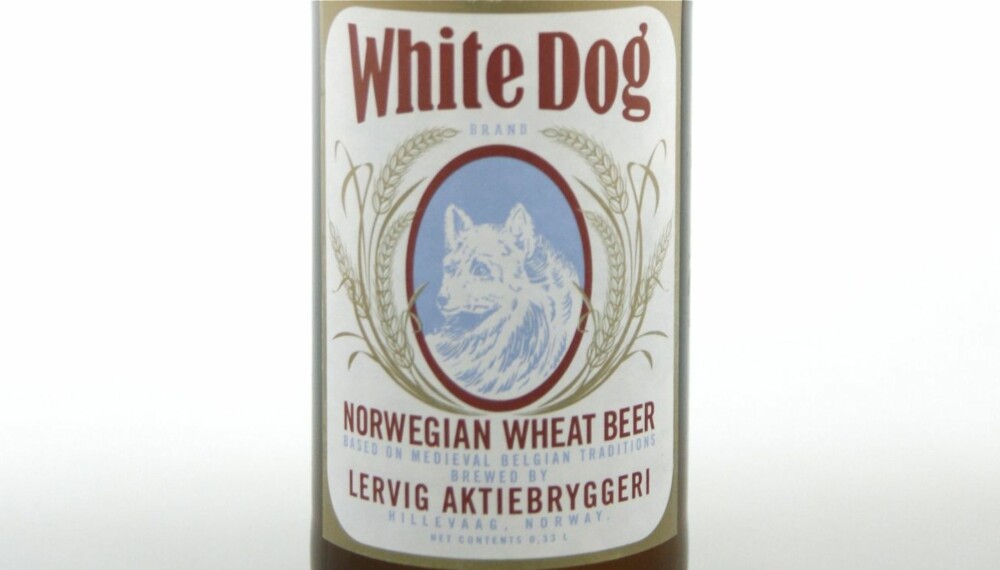 BUTIKKØL: Lervig White Dog kom på femteplass.