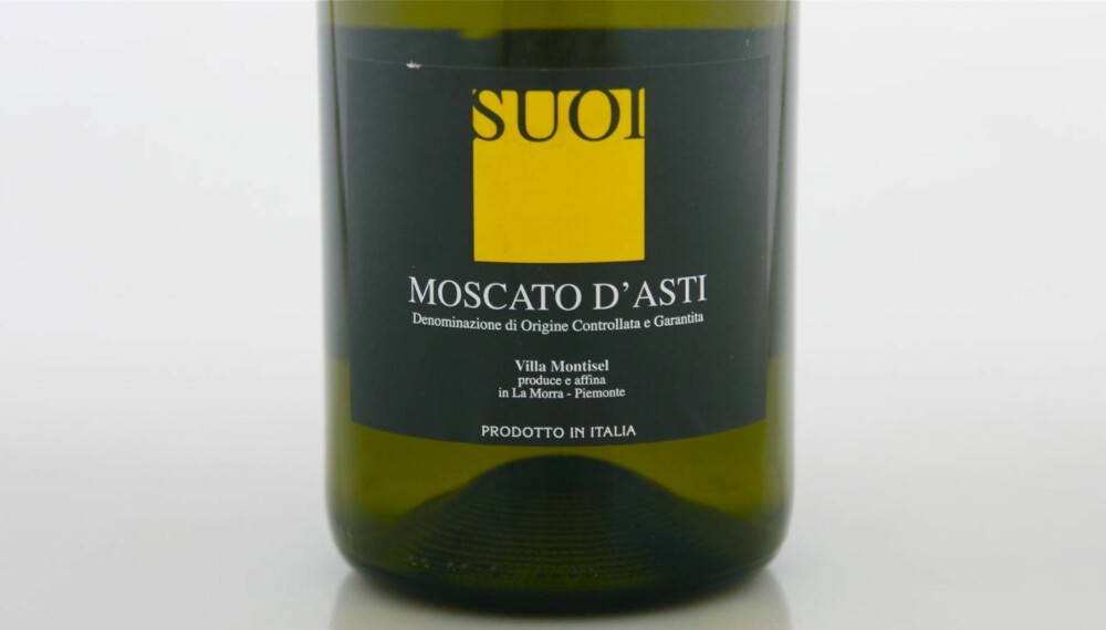 TEST AV MOSCATO: Suoi Moscato d'Asti 2011 kom på delt andreplass.