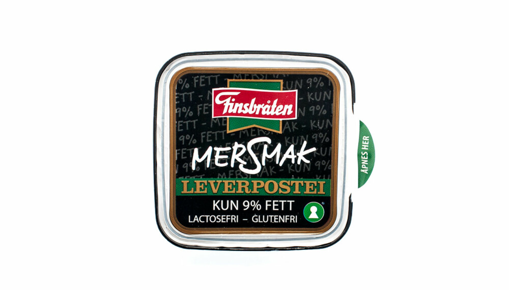 TEST AV LEVERPOSTEI: Finsbråten MerSmak leverpostei