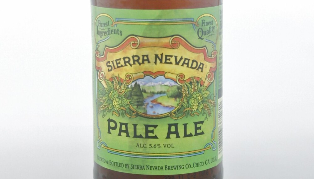 GODT ØL: Sierra Nevada Pale Ale.