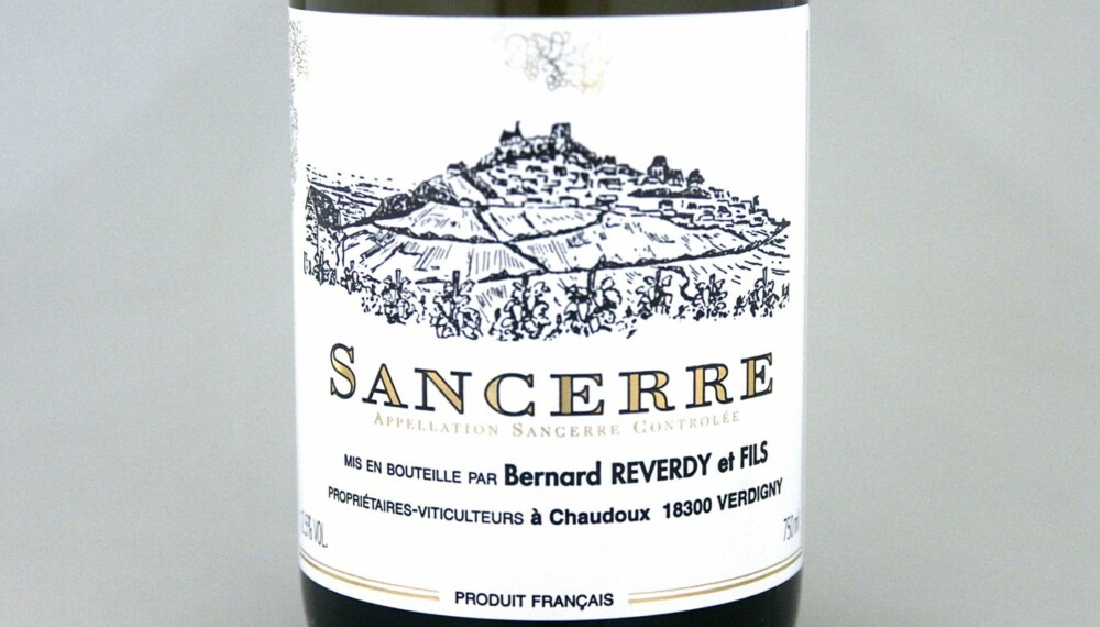 SANCERRE: Reverdy Sancerre 2012 kom på andreplass.