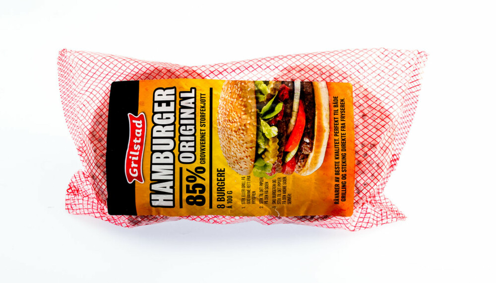 TEST AV HAMBURGERE: Grilstad hamburger original