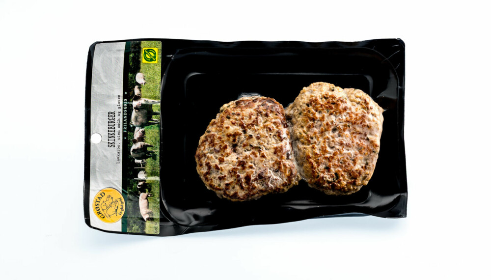 TEST AV HAMBURGERE: Grøstad gris skinkeburger TEST AV HAMBURGERE: Grøstad gris skinkeburger