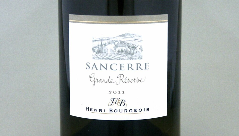 SANCERRE: Bourgeois Sancerre Grand Réserve 2011 kom på førsteplass.