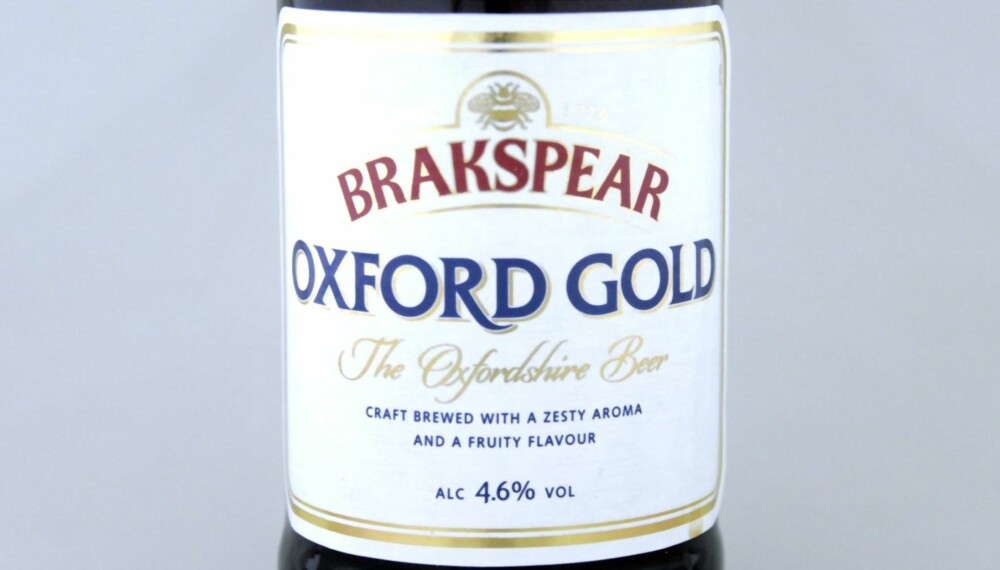 SOMMERØL: Brakspear Oxford Gold kom på delt tredjeplass.