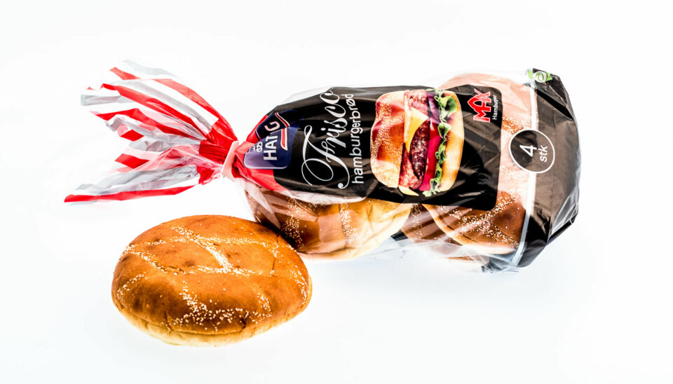 TEST AV HAMBURGERBRØD: Frisco hamburgerbrød