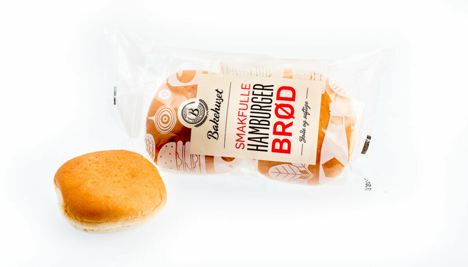 TEST AV HAMBURGERBRØD: Bakehuset smakfulle hamburgerbrød