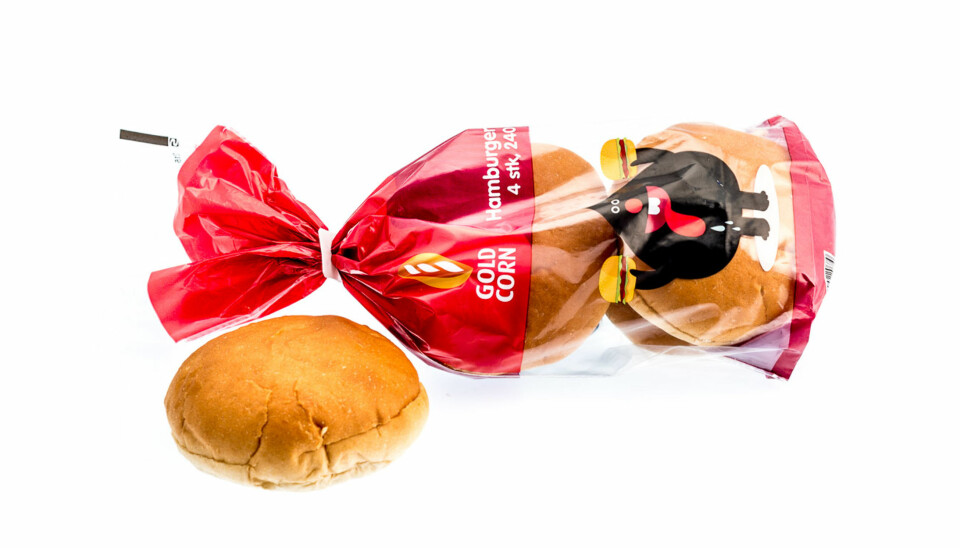 TEST AV HAMBURGERBRØD: Goldcorn hamburgerbrød