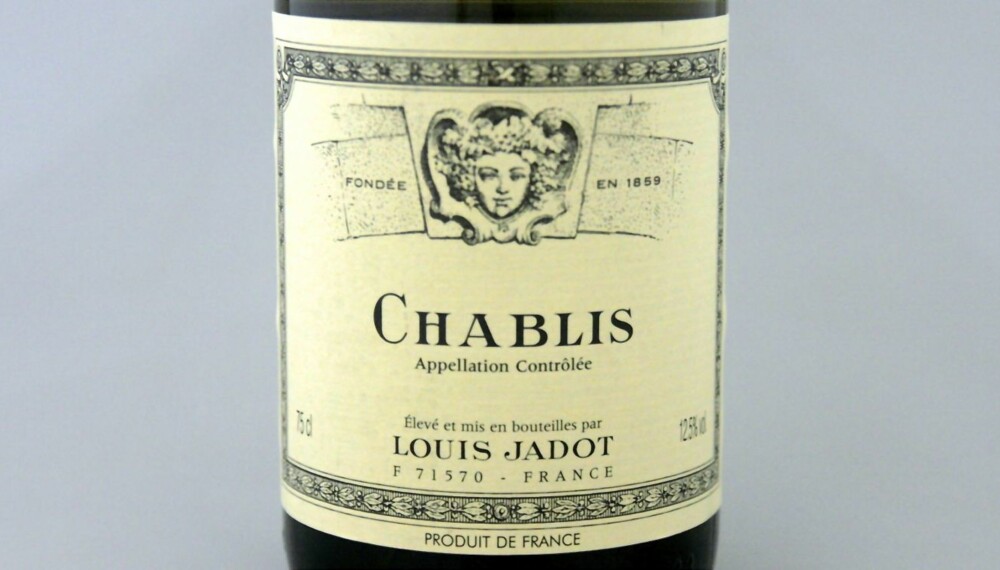 CHABLIS: Jadot Chablis 2011 kom på delt andreplass.