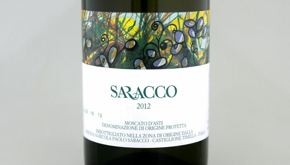 FRUKTIG: Saracco Moscato d'Asti 2012 kom på delt andreplass.
