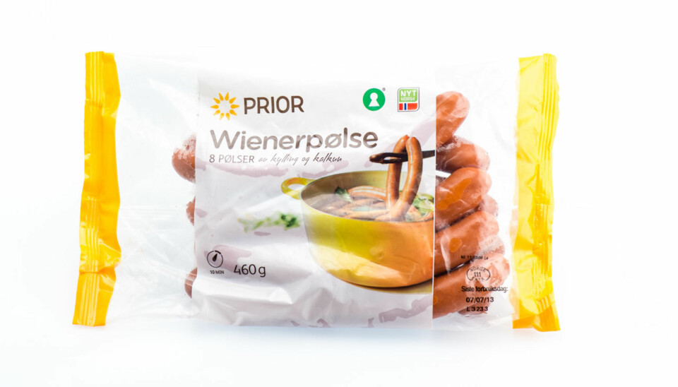 TEST AV WIENERPØLSER: Prior Wienerpølser