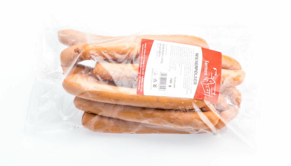 TEST AV WIENERPØLSER: Farmen wienerpølser
