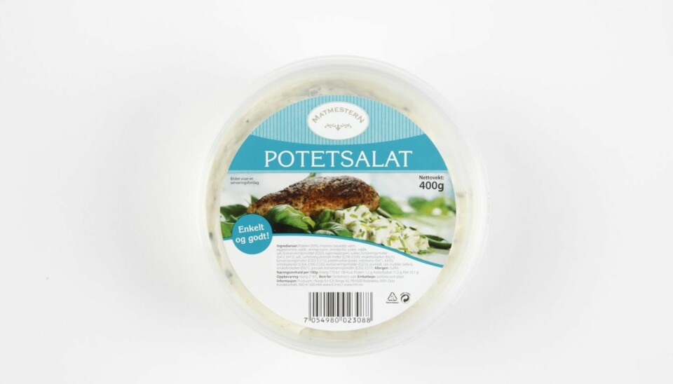 POTETSALAT: DinKost og ShapeUp har latt ernæringsfysiologen vurdere næringsinnholdet i ni typer potetsalat.