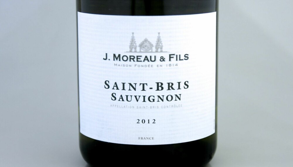 TIL REKER: J. Moreau Sauvignon Saint-Bris 2012.
