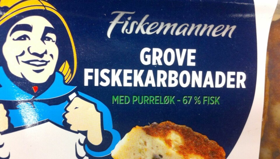 BRA PRODUKT: Fiskemannens grove fiskekarbonader har et solid fiskeinnhold, med 67 prosent.