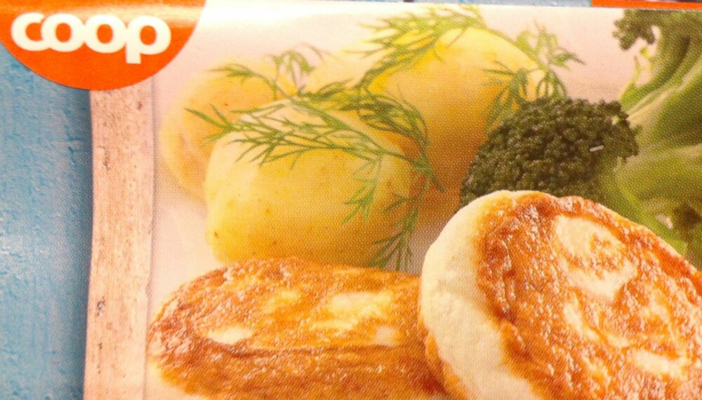 LITE FISK: Sammenliknet med proteininnholdet er kalorimengden høy i Coop-fiskekakene. LITE FISK: Sammenliknet med proteininnholdet er kalorimengden høy i Coop-fiskekakene.