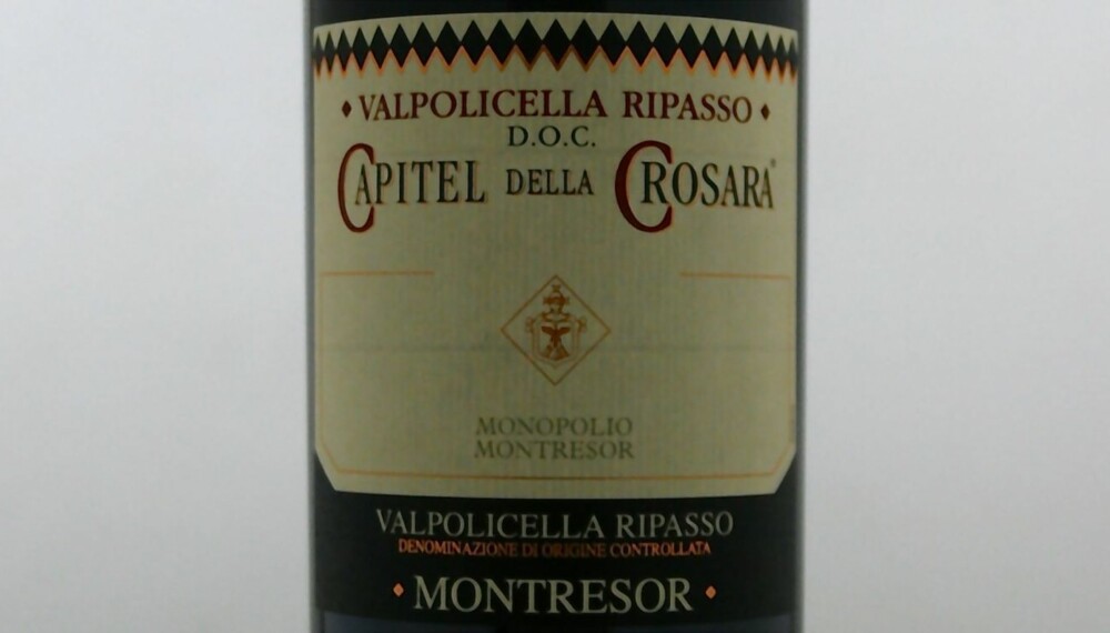 TIL PASTA: Capitel della Crosara Valpolicella Ripasso 2011.