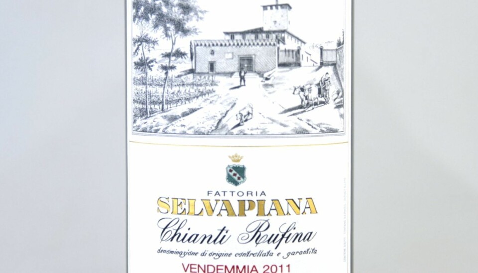 GOD TIL LAM: Selvapiana Chianti Rufina 2011.