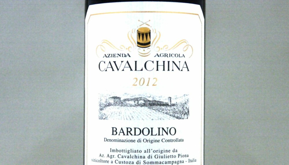 TIL KYLLING: Cavalchina Bardolino 2012.