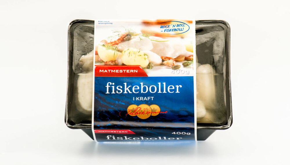 TEST AV FISKEBOLLER: Matmester fiskeboller i kraft.