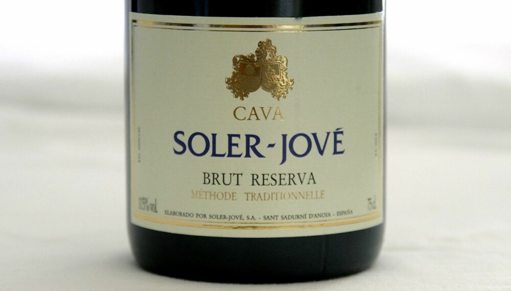 TIL TAPAS: Soler-Jové Brut Reserva.