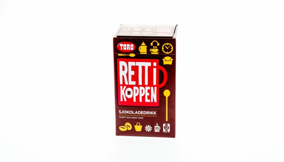 Toro Rett i koppen sjokoladedrikk