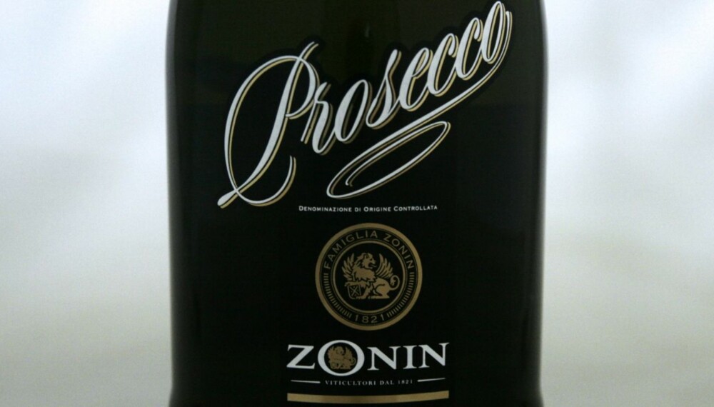 PROSECCO: Zonin Prosecco Brut kom på femteplass.