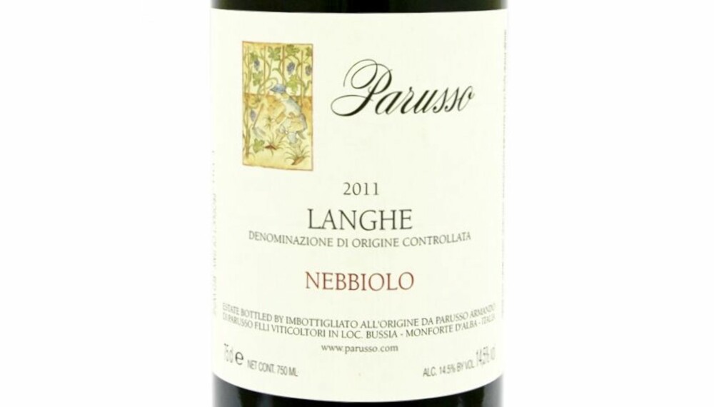 JANUARVIN: Parusso Langhe Nebbiolo 2011.