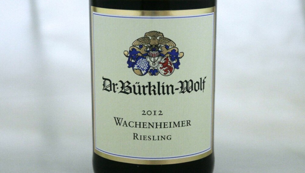 TIL TORSK: Bürklin-Wolf Wachenheimer Riesling Trocken 2012.