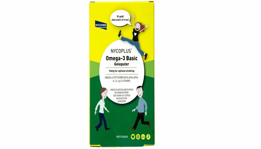 TEST AV OMEGA-3: Nycoplus Omega-3 Basic Geléputer. TEST AV OMEGA-3: Nycoplus Omega-3 Basic Geléputer.