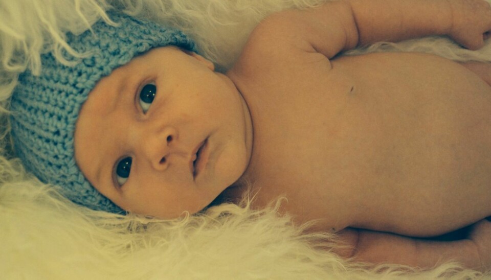 Mnd BAM baby i februar 2014.