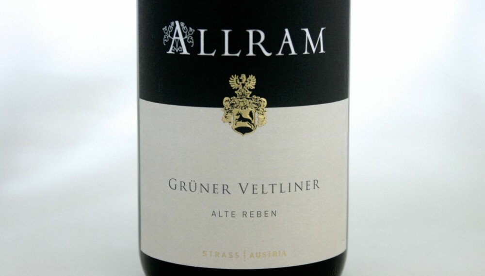 VÅRENS HVITVINER: Allram Hasel Grüner Veltliner Alte Reben 2013.