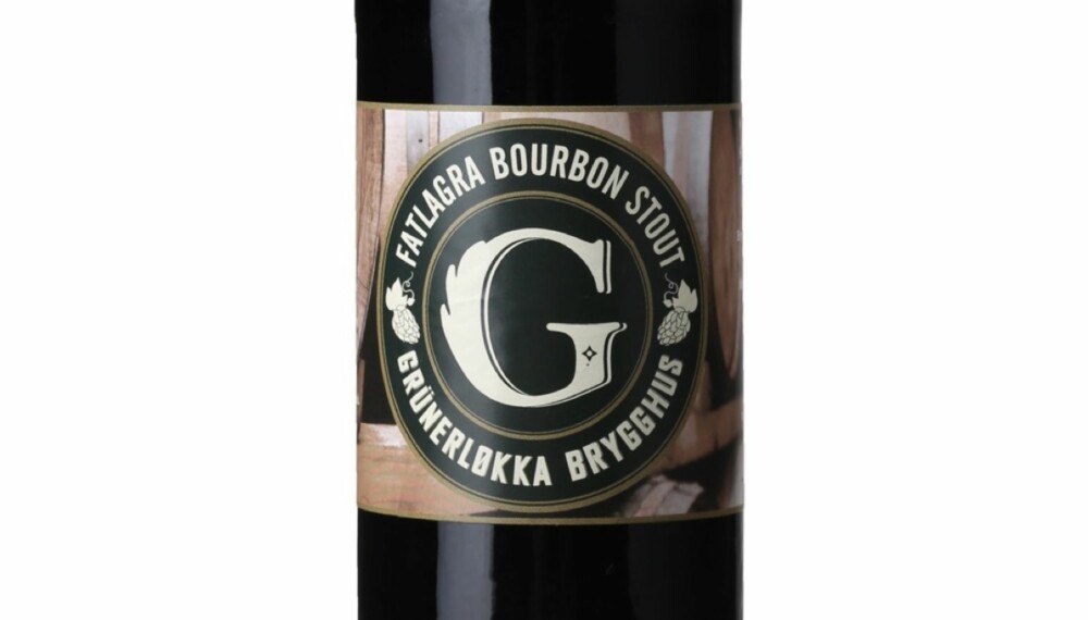 GODT ØL: Grünerløkka Fatlagra Bourbon Stout.