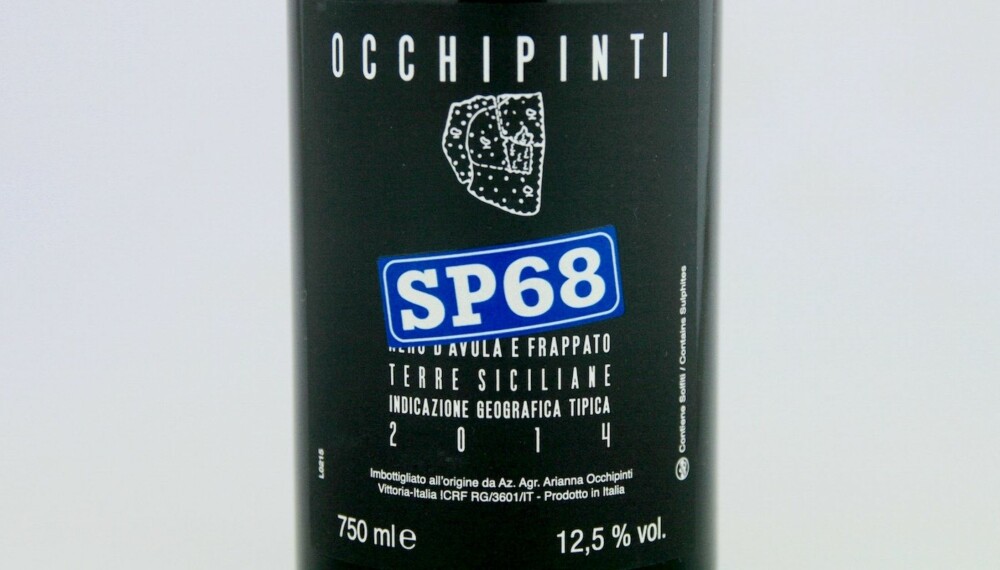 GODT KJØP: Occhipinti SP 68 Nero d'Avola e Frappato 2014.