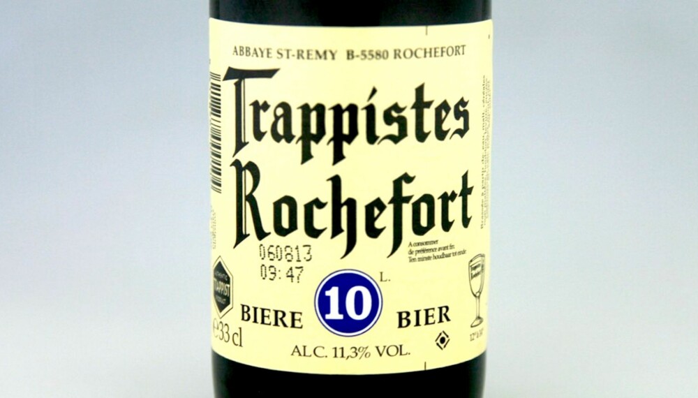 TOPP ØL: Rochefort 10 Trappist.