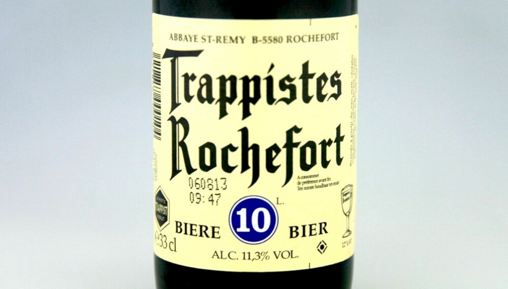 TOPP ØL: Rochefort 10 Trappist. TOPP ØL: Rochefort 10 Trappist.