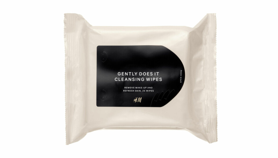 H&M Gently does it cleansing wipes