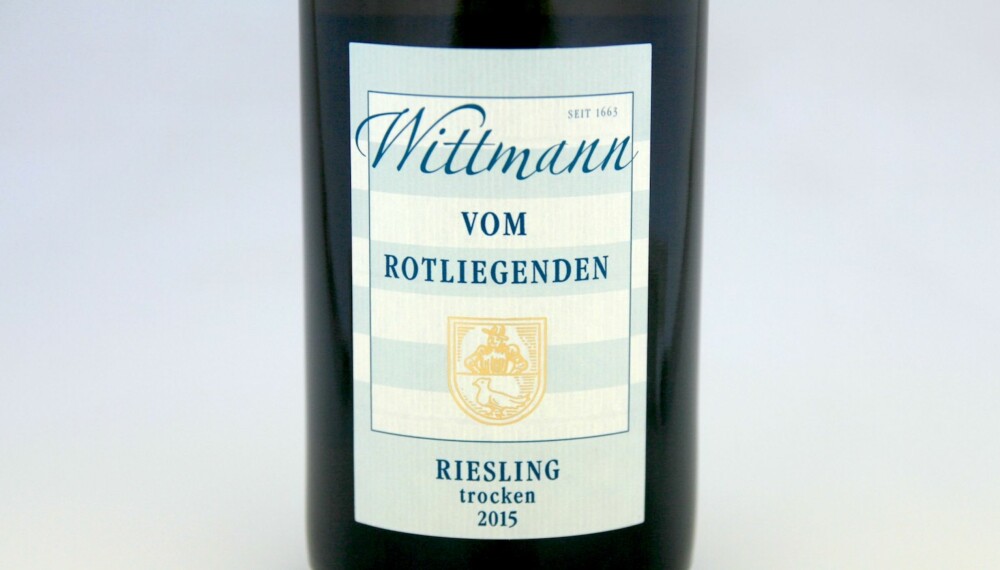 GOD VIN: Wittmann Vom Rotliegenden Riesling Trocken 2015.