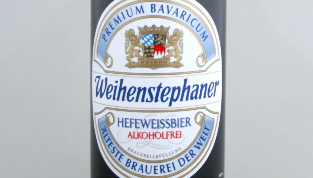 ALKOHOLFRITT ØL: Weihenstephaner Hefeweissbier Alkoholfrei kom på delt fjortendeplass.